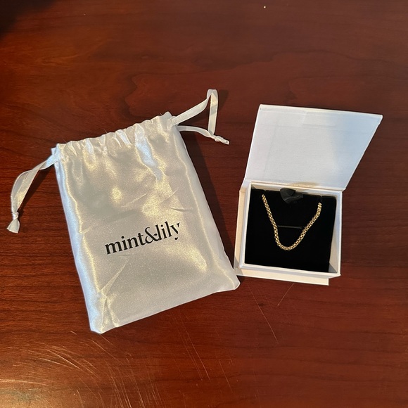 Mint and Lily 18k gold plated chain, 20 inches - Picture 1 of 5